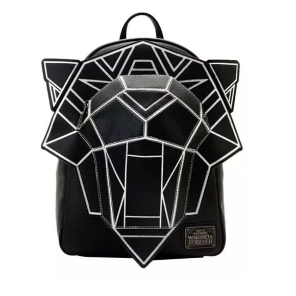 Loungefly Marvel Black Panther Wakanda Forever Figural Mini Backpack New - Picture 3 of 8